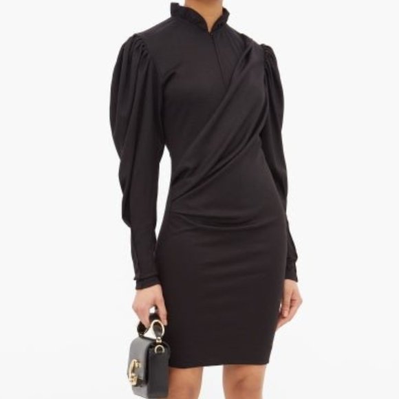 Isabel Marant Dresses & Skirts - New ISABEL MARANT Robe Divya Ruched Wool Dress